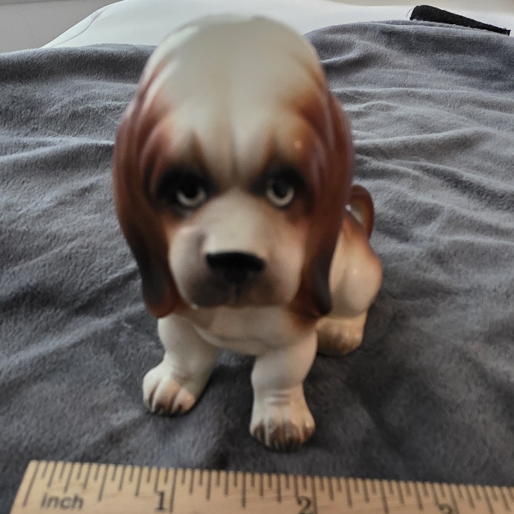 MCM Vintage Basset Hound Figurine